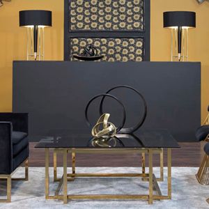 ประติมากรรมโลหะเงื่อนร่วมสมัยศิลปะโลหะผูกปมแบบนามธรรมสำหรับตกแต่งโต๊ะที่ทันสมัย - Product Image 2