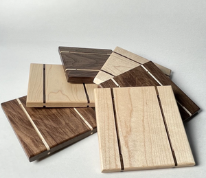 Vente en gros de sous-verres en bois Matpads résistants à la chaleur, respectueux de l'environnement, durables et personnalisables, support pour ensemble de table en verre pour verres - Product Image 5