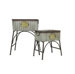 Jardinière en métal dernier modèle de qualité supérieure pour la maison hôtel bureau jardin galvanisé jardinière décoration de sol articles de jardin - Product Image 6