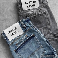 Fabricant OEM de jeans – Pantalons en denim décontractés pour hommes de haute qualité, style streetwear, coupe ample et baggy, design personnalisé