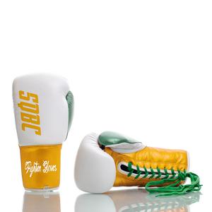 Guantes De Boxeo De cuero genuino con cordones Guantes De Boxeo con logotipo personalizado de etiqueta privada Guantes De Boxeo De alta calidad - Product Image 2