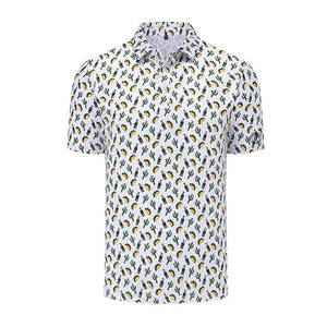 Polo de Golf de Manga Corta para Hombre, Informal, Transpirable, de Tela Ligera - Product Image 1