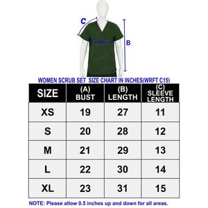 Blaze Fight Medical Scrubs Uniformes Camisa de cuello alto de manga corta para uso hospitalario - Product Image 6