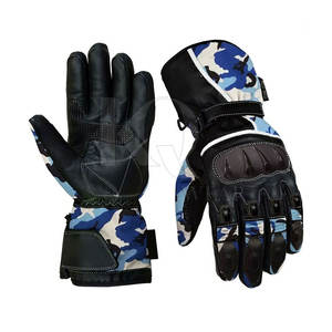 Guantes de Carreras Flexibles, Tejido Transpirable y Duradero, Ajuste Cómodo, Perfectos para Motociclismo y Uso en Exteriores - Product Image 2
