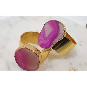 Meilleures ventes, anneaux de serviette de luxe de haute qualité, plaqués or, métal de qualité supérieure, aspect attrayant, papillons, design de mariage - Product Image 2