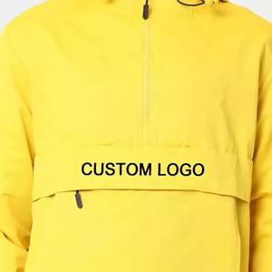 Wholesale Custom Canvas Winter Windbreaker <b>Jacket</b> for Men 100% Polyester Waterproof Stand Collar Zipper Closure - Product Image 5