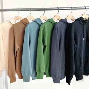 Sweat-shirt lourd personnalisé 400 GSM, tissu en molleton français lourd 400 g/m², sweat-shirt vierge pour homme - Product Image 2