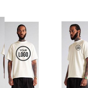 Shaka Wear Homme Vintage Surdimensionné Manches Courtes Poids Lourd 100% Coton T-Shirt-210g Tissu Respirant et Anti-Pilling - Product Image 3