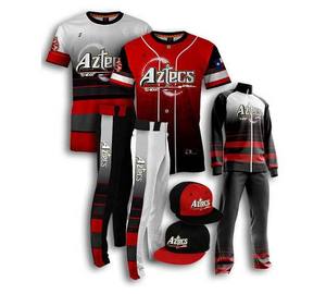 Uniforme de baseball OEM avec couleur et taille personnalisées, haute tendance, uniforme élégant à coupe régulière, kits d'uniformes de baseball - Product Image 5