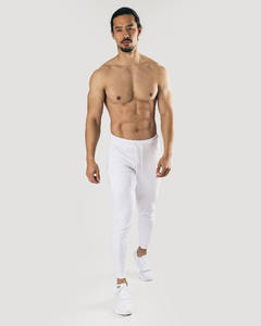 กางเกงวิ่งออกกำลังกายลำลองสำหรับผู้ชายผ้าฝ้ายน้ำหนักเบาย้อมธรรมดาสีพื้นระบายอากาศได้ดีสำหรับฤดูใบไม้ร่วงและ100% - Product Image 4