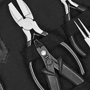 Kit de pinces à bijoux de longueur régulière en acier inoxydable prix de gros pinces à bijoux légères à vendre - Product Image 6