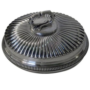 Soporte redondo de metal con acabado dorado para servir postres de boda al estilo árabe, accesorios de decoración para mesa. - Product Image 2