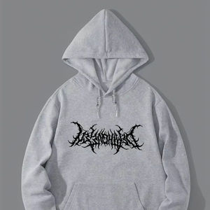 Sweats à capuche pour hommes Offre Spéciale à manches longues pour l'hiver 100% coton Basics haute qualité teint uni meilleur matériel - Product Image 1