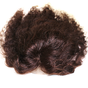 Toupet de cheveux humains doux pour femmes 100% cheveux vietnamiens, postiche de cheveux humains de couleur noire naturelle pour femmes pour la trame de génie de livraison rapide - Product Image 3