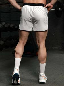 Shorts de sport respirants pour hommes en polyester et élasthanne, pour la course à pied, l'entraînement et la gym, vêtements de sport de haute qualité - Product Image 3