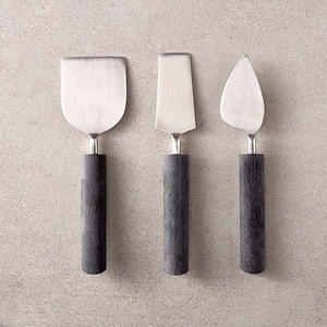 Stainless Steel Luxury <b>Cheese</b> <b>Set</b> with White Marble Handmade Handle Design High Quality <b>Cheese</b> <b>Set</b> for Restaurant - Product Image 4