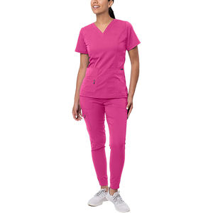 ชุดยูนิฟอร์มครับทางการแพทย์คลาสสิก,ชุดพยาบาลชุดผ่าตัดสำหรับวิ่งโรงพยาบาลนำกลับมาใช้ใหม่ได้ - Product Image 1