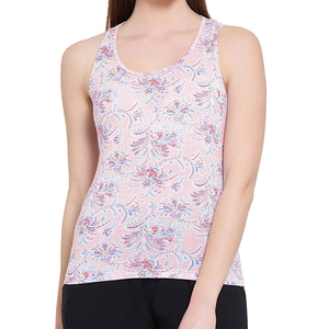 La camiseta sin mangas más vendida para mujer, ropa deportiva para gimnasio, camisetas sin mangas de verano a la moda personalizadas para mujer con tu logotipo e impresión Haus Industries - Product Image 4