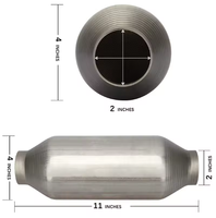 Capteur d'oxygène universel pour catalyseur automobile BC-YUEYANG 2'' 2.25'' 2.5'' 3''