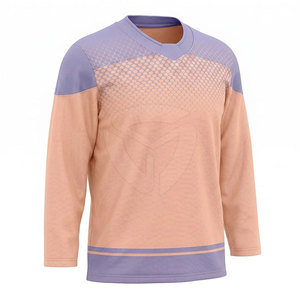 Maillot de hockey sur glace pour l'entraînement, tissu léger et doux, conçu pour un confort optimal lors de longues activités sportives - Product Image 2