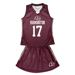 Pantalones cortos de Jersey de uniforme de Lacrosse Reversible de calidad superior para mujer Sublimación personalizada Venta caliente Precio barato Impreso al por mayor - Product Image 3