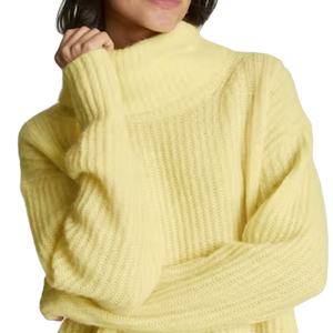 Custom Heavyweight Jersey Hoodies Sweatshirts High Neck Casual Sweaters <b>with</b> Decoration Flat Knitted Technique - Product Image 4