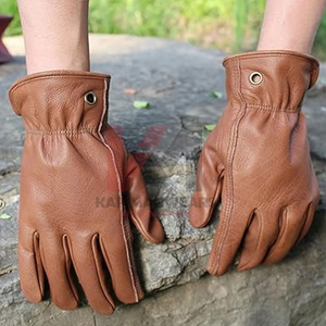 Guantes de Trabajo de Cuero Vacuno de Primera Calidad, Más Vendidos, con Características de Seguridad, Protección Térmica Superior, Construcción Duradera, Ajuste Resistente - Product Image 5