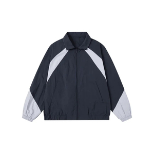 Chaqueta cortavientos a prueba de viento para hombre de nuevo diseño, chaqueta con capucha informal de cuero impermeable, diseño transpirable fino de verano - Product Image 6