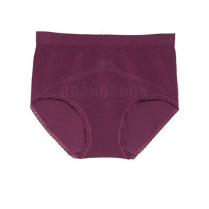 กางเกงบิกินี่เอวกลางเซ็กซี่สำหรับผู้หญิงมาใหม่ชุดชั้นในผ้าฝ้ายสวมใส่สบายทนทานกางเกงถักขนาดใหญ่ - Product Image 1