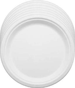 Fabricant d'assiettes en papier carrées jetables jetables en bagasse Ensemble de 6 pouces de diamètre Assiettes en papier jetables beiges écologiques idéales - Product Image 4