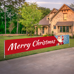 Décorations de bannière de Noël pour les fêtes de fin d'année, les enterrements de vie de jeune fille et la rentrée scolaire - Product Image 2
