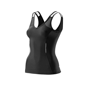 Sans manches Racer Back Yoga Vest Sport Singlet Femmes Athlétique Fitness Sport Débardeur Gym Running Coton débardeur avec service oem - Product Image 3