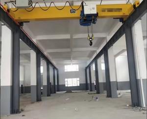 Pont roulant monorail européen avec moteur PLC et engrenage - Capacité de levage de 5/10/20 tonnes, vitesse de levage personnalisable pour atelier/entrepôt - Product Image 1