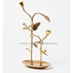 Présentoir à bijoux en métal de table Présentoir de designer fait à la main de qualité supérieure Présentoir à bijoux en métal en gros élégant et classique - Product Image 3