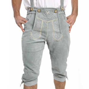 Shorts Lederhosen bavarois authentiques personnalisés Vêtements traditionnels allemands pour l'Oktoberfest Vêtements Oktoberfest uniques pour hommes - Product Image 1