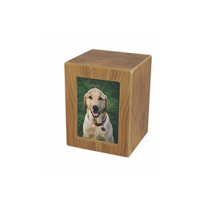 โกศเผาศพสัตว์เลี้ยงไม้ธรรมชาติทันสมัยขายดี พร้อมบริการสกรีนโลโก้ คุณภาพสูง สำหรับใช้ภายในอาคาร - Product Image 4