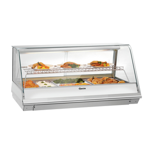 GN3110-R Heated <b>Display</b> <b>Cabinet</b> for <b>Kitchen</b> Storage and Presentation - Product Image 1