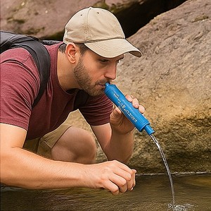 Paille de filtre à eau efficace FS001BL de haute qualité pour une utilisation d'urgence - Product Image 1