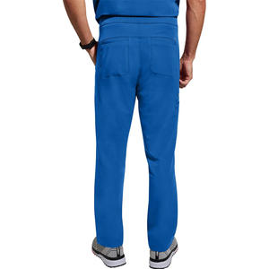 Pantalones de fregado con logotipo personalizado bordado Unisex pantalones médicos uniforme cómodo para laboratorios clínicas y hospitales - Product Image 5