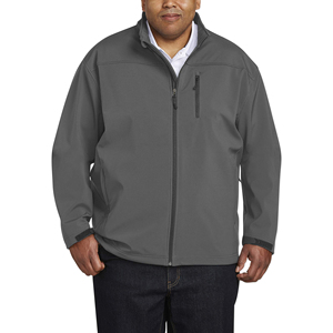 Veste softshell homme personnalisée, manteau coupe-vent imperméable, respirant et chaud pour la randonnée en plein air, fournisseur OEM - Product Image 1