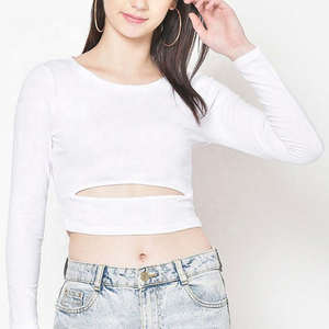 Camisetas con Cuello Redondo, Camisetas de Tirantes de Manga Corta en Tallas Grandes, Tops Cortos Holgados y Elegantes para Mujer, Logotipo Personalizado, Estampado Sólido - Product Image 1