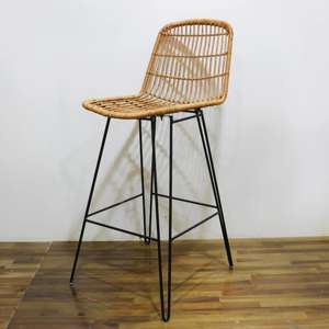 Comhome-Durable Plastic Rattan Lounge <b>Chair</b> with Built-in Storage and Matching Cushions for Stylish <b>Comfort</b> - Product Image 2