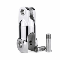 Connecteur d'ancrage pivotant robuste en acier inoxydable 316 (14-16 mm) en deux parties pour bateaux, yachts et équipements marins – Fournisseur