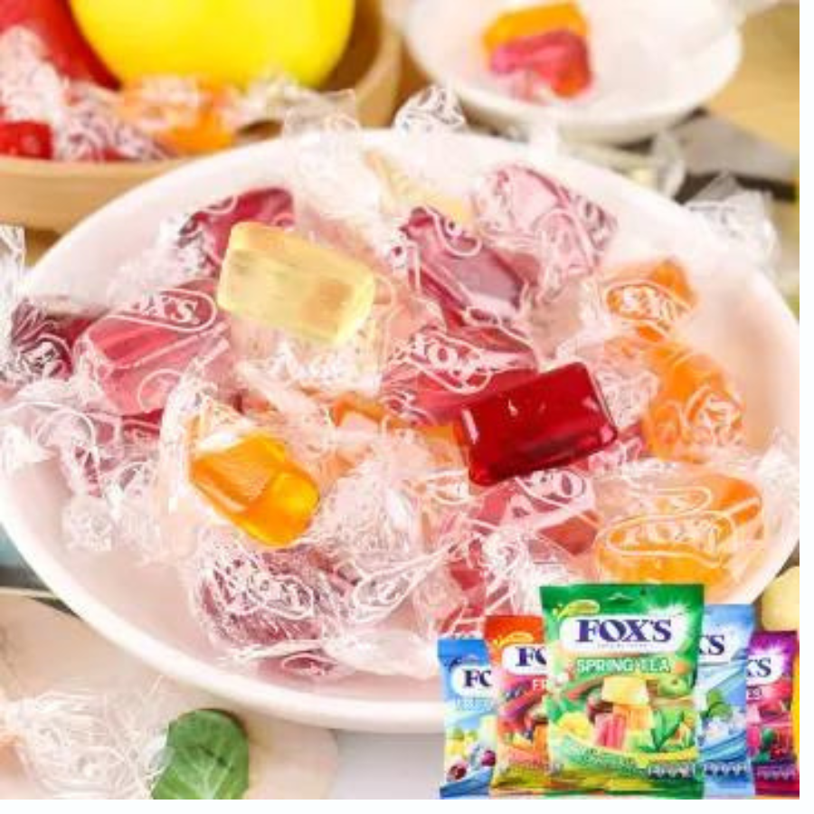 Wholesale Hard Candy FOX'S CANDY FRUIT Bag 90 Gram X 24bags