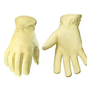 Guantes DE TRABAJO hechos de cuero de grano de cabra diseñados para protección, comodidad y destreza - Product Image 5