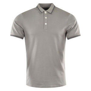 2025 Offre Spéciale nouveau Design hommes polos personnalisé bloc de couleur demi-bouton confortable prix de gros polo OEM - Product Image 1