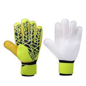 Goalkeeper Gloves Professional Football Soccer Latex Green Blue Customized Logo Packing Color Feature Material Adults O - Product Image 5