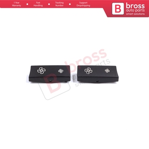 BDP608 2 piezas de cubiertas de botones para control de climatización y aire acondicionado 9233635 9233644 9229602 para la Serie 5 F10 F11 F01 F0 - Product Image 3