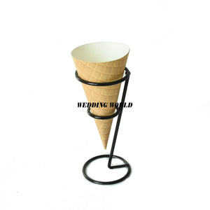 Soporte de Metal para helados hecho a mano, soporte de diseñador de alta calidad, estante de exhibición de lujo de tamaño personalizado para helados - Product Image 3