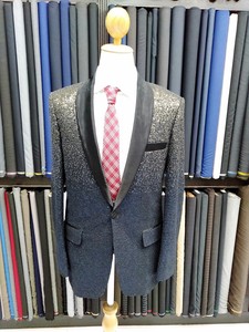 Jacquard Tuxedo Costume Hommes 100% Respirant Tissu Pantalon Style Classique Costumes D'affaires Fermeture À Glissière Commande Minimum 3 Pièces Adultes - Product Image 3